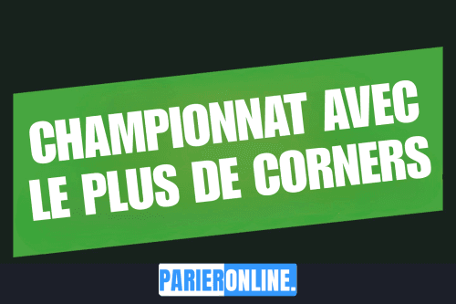 Quel est le championnat avec le plus de corners ?