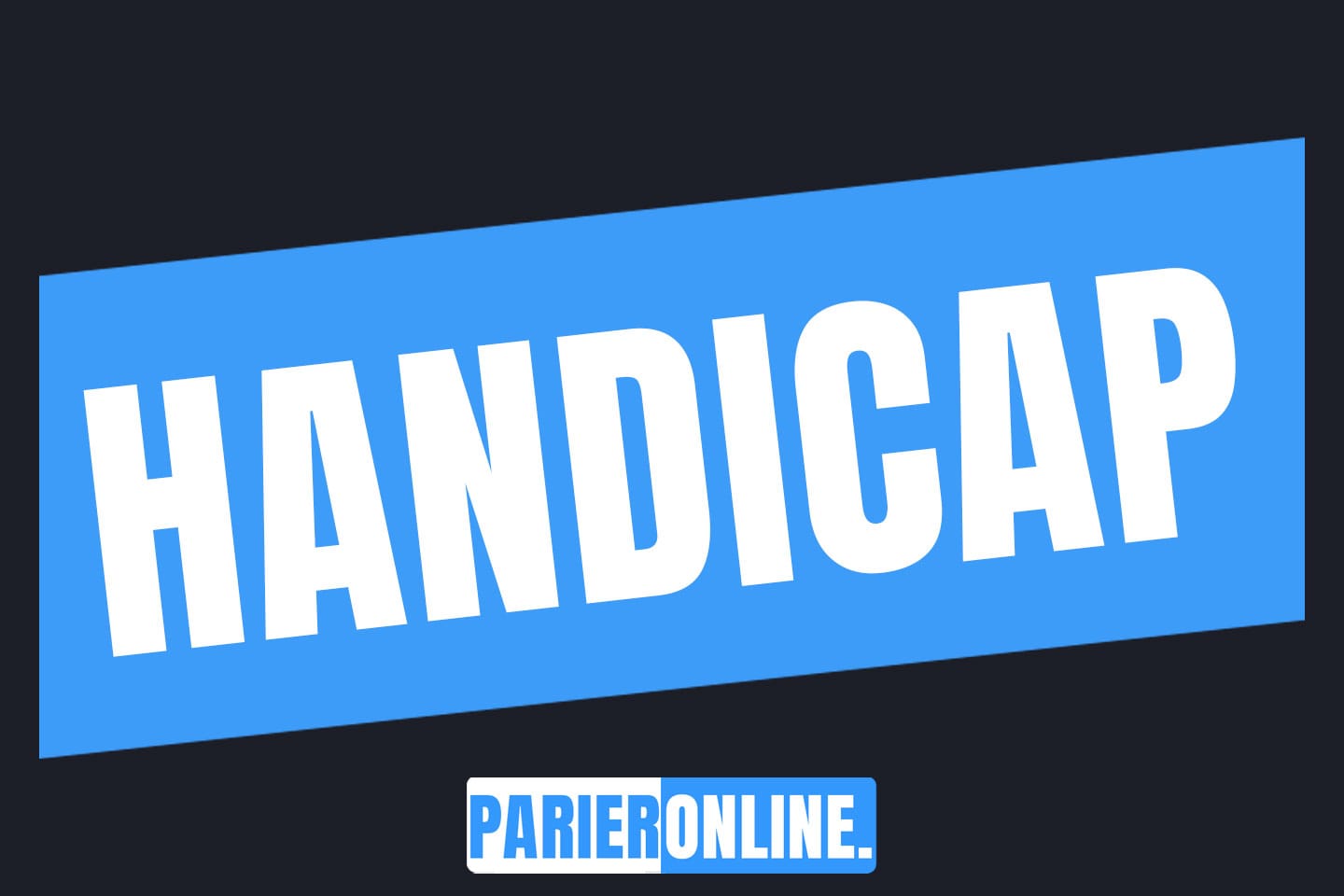 Qu'est-ce qu'un paris sportif handicap ?